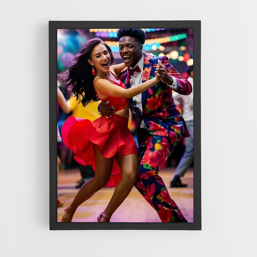 Poster Salsa en Duo – affiche Danse (vue 2)
